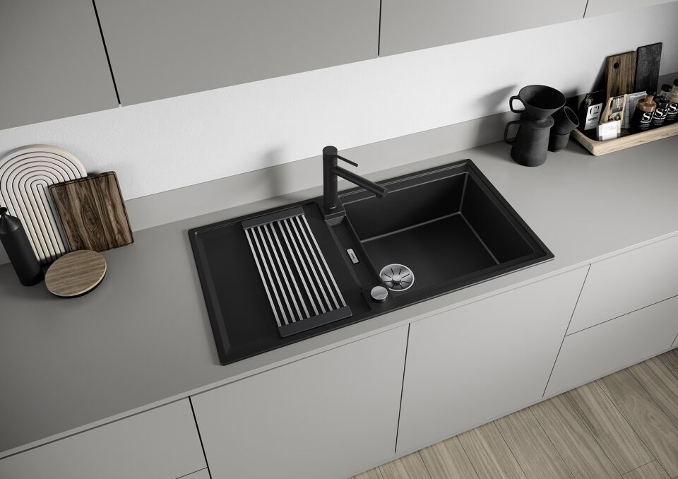 Blanco ADIRA XL 6-S Kaya Gri Eviye -527619
