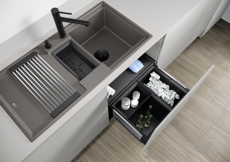 Blanco ADIRA 6-S Kaya Gri Eviye -527603