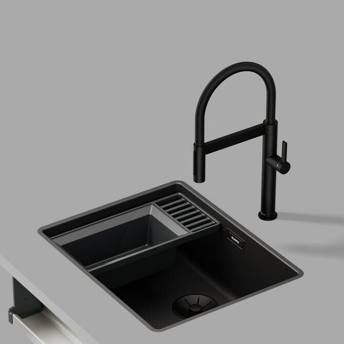 Blanco Culina S II Mini Mat Siyah Armatür - 527468