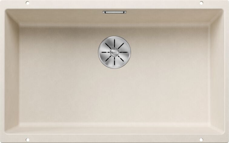 Blanco Subline 700-U Tezgah Altı  Granit Soft Beyaz Eviye - 527173