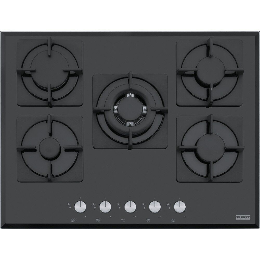 Franke Smart Linear Square FHNS 705 4G TC BK C Siyah Ankastre Ocak
