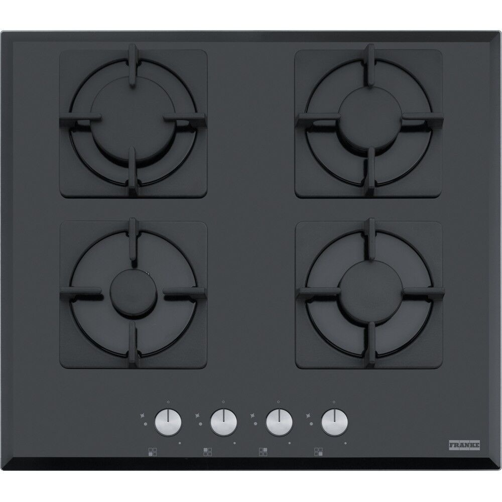 Franke Smart Linear Square FHNS 604 4G BK C Siyah Ankastre Ocak