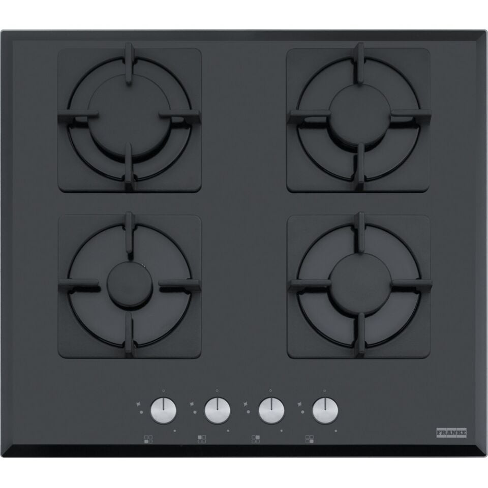 Franke Smart Linear Square FHNS 604 4G BK C Siyah Ankastre Ocak
