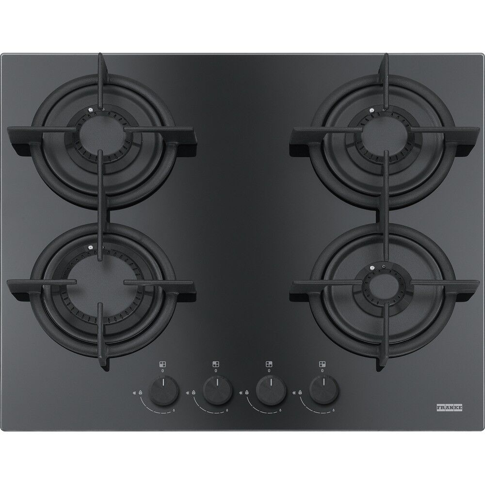 Franke Mythos FHCR 604 4G HE BK C Siyah Ankastre Ocak