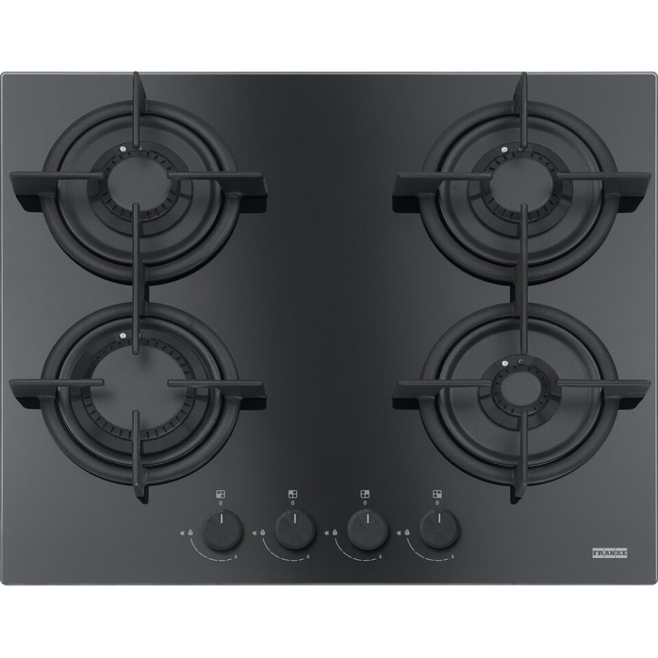 Franke Mythos FHCR 604 4G HE BK C Siyah Ankastre Ocak