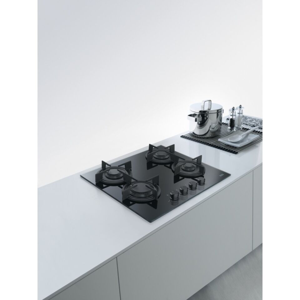 Franke Mythos FHCR 604 4G HE BK C Siyah Ankastre Ocak