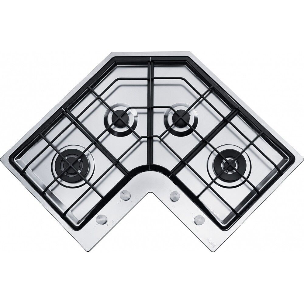 Franke Neptun Köşe FHNE COR 4 3G TC XS C Inox Ankastre Ocak