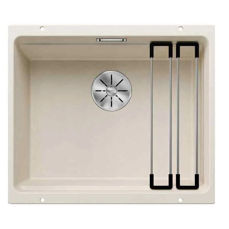 Blanco Etagon 500-U Tezgah Altı  Granit Soft Beyaz Eviye - 527075