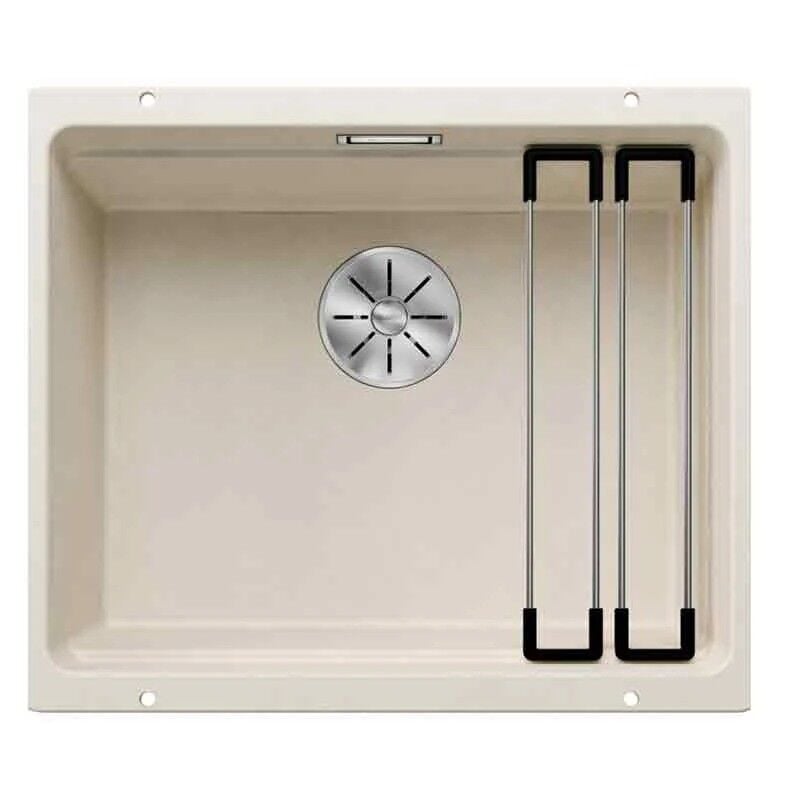 Blanco Etagon 500-U Tezgah Altı  Granit Soft Beyaz Eviye - 527075