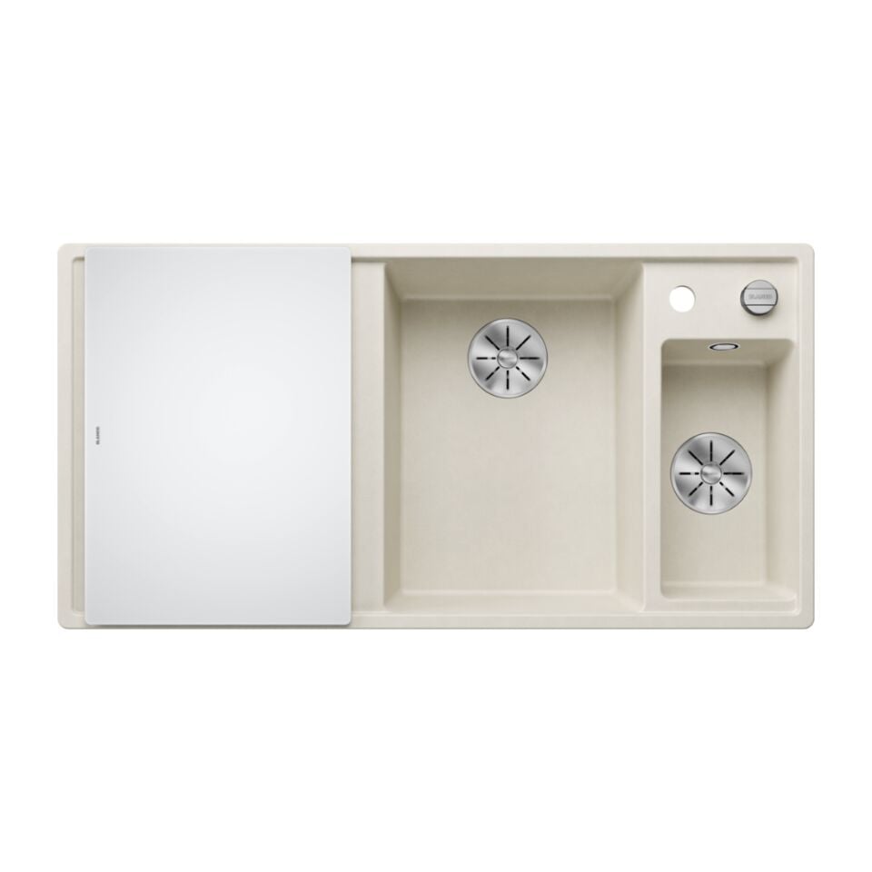 Blanco Axıa III 6-S  Soft Beyaz Sol Damlalıklı Granit Eviye - 527045