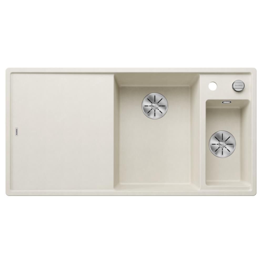 Blanco Axıa III 6-S  Soft Beyaz Sol Damlalıklı Granit Eviye - 527045