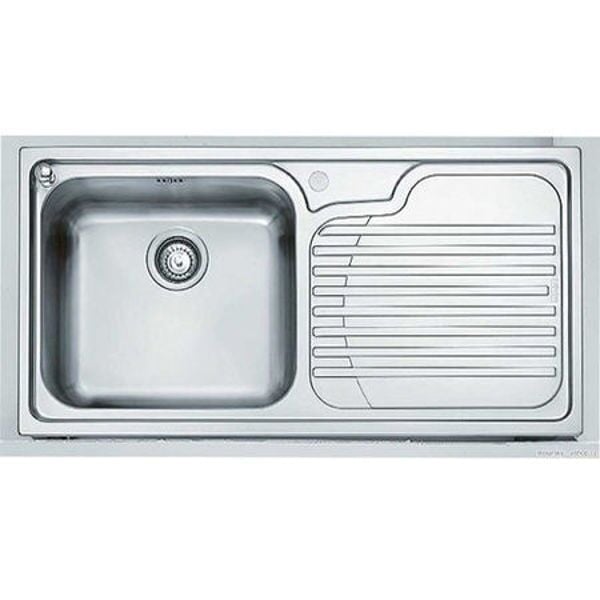Franke Galassia GAX 611-100 İnox Sağ Damlalıklı Paslanmaz Çelik Eviye