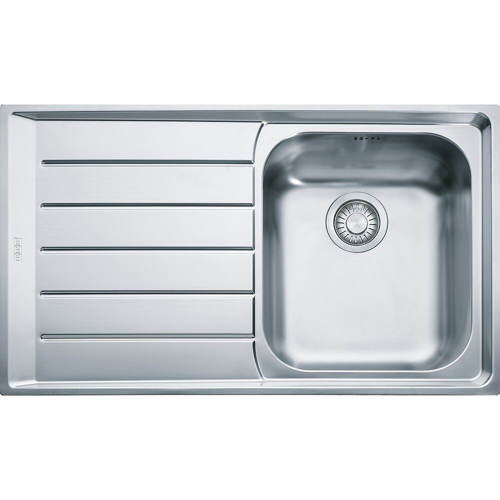 Franke Neptun NET 611-86 Mikrodekorlu Sol Damlalıklı Çelik Eviye