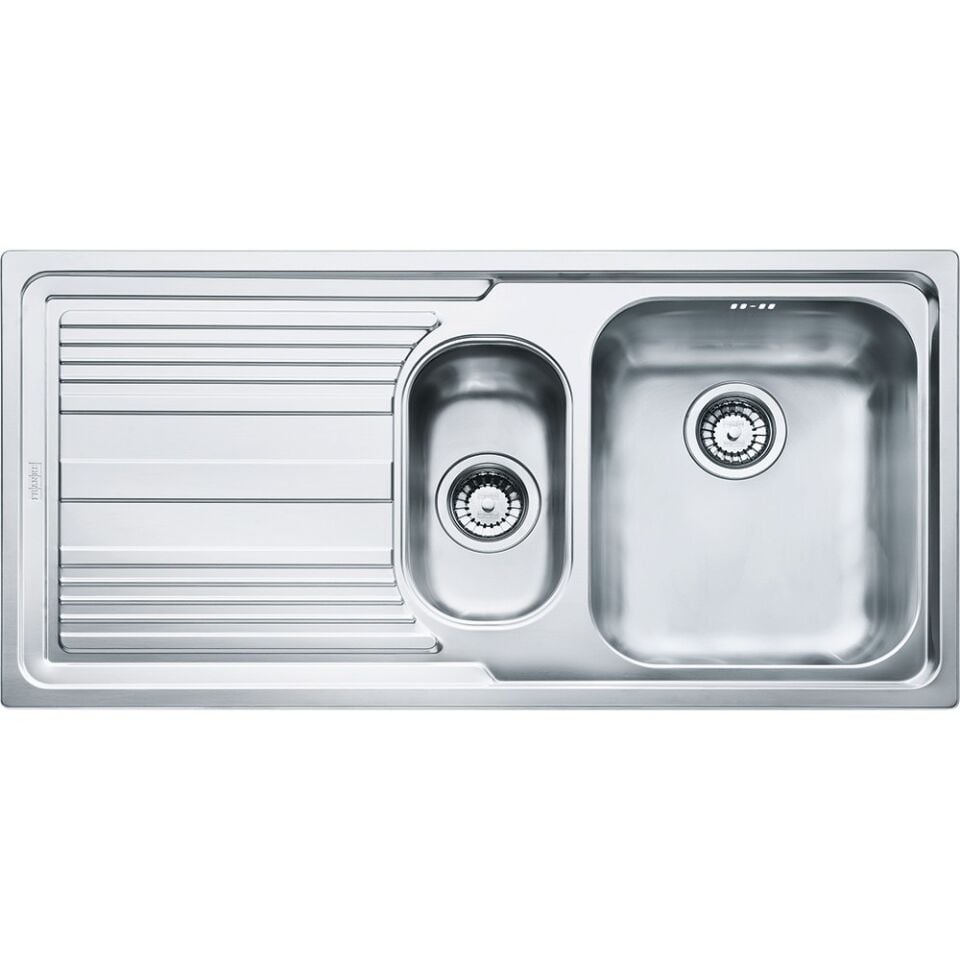 Franke Logica Line LLX 651-100 İnox 1.5 Gözlü Sol Damlalıklı Çelik Eviye