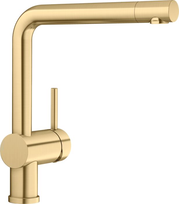 Blanco Linus Spiralsiz Satin Gold Armatür - 526683