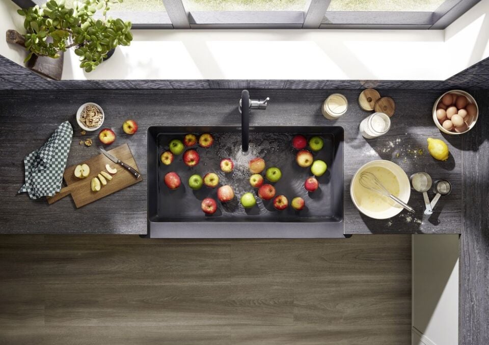 Blanco VINTERA XL 9-UF Granit Kahverengi Eviye - 526108