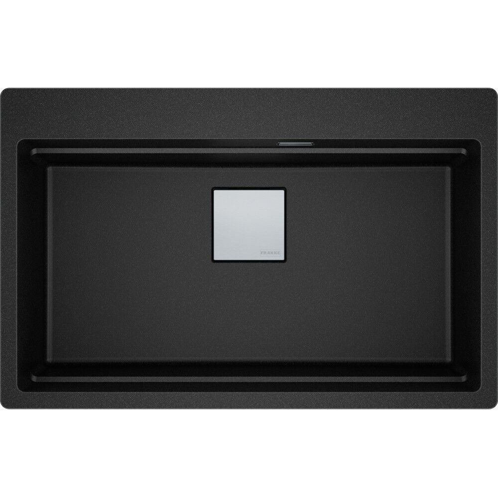 Franke Kubus 2 KNG PRO 610-73 Nero Granit Eviye