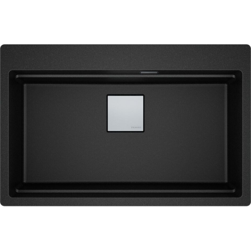 Franke Kubus 2 KNG PRO 610-73 Nero Granit Eviye