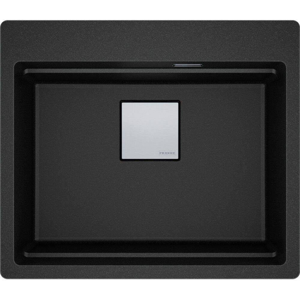 Franke Kubus 2 KNG PRO 610-53 Nero Granit Eviye