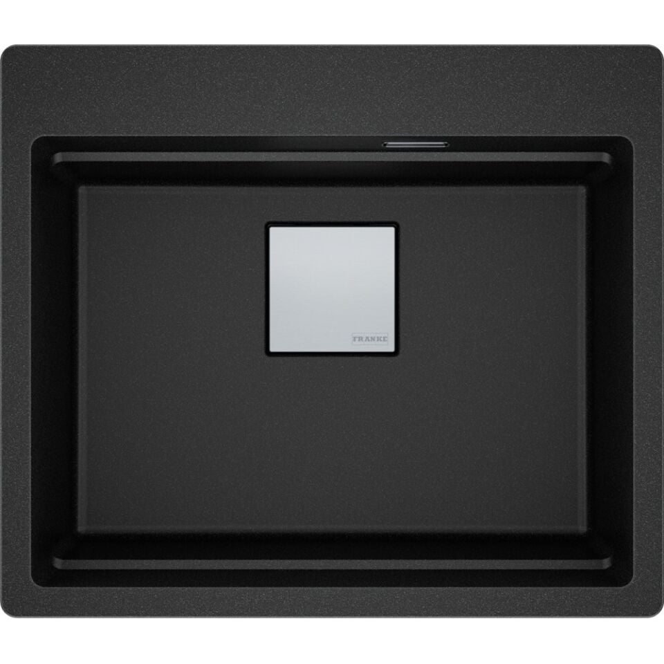 Franke Kubus 2 KNG PRO 610-53 Nero Granit Eviye