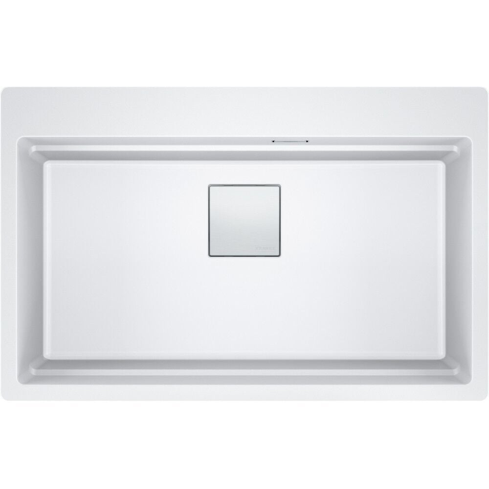 Franke Kubus 2 KNG PRO 610-73 Bianco Granit Eviye