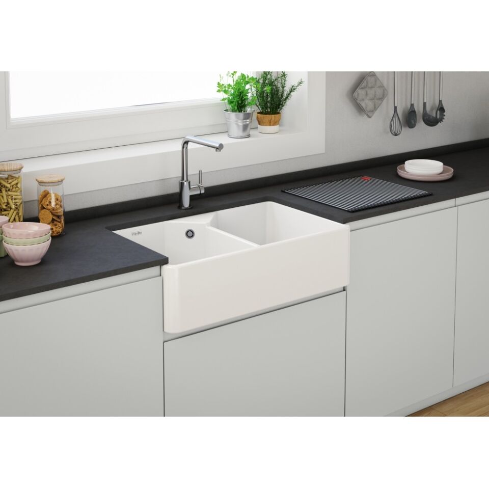 Franke Belfast Fraceram BFK 72036-36 Beyaz Seramik Eviye