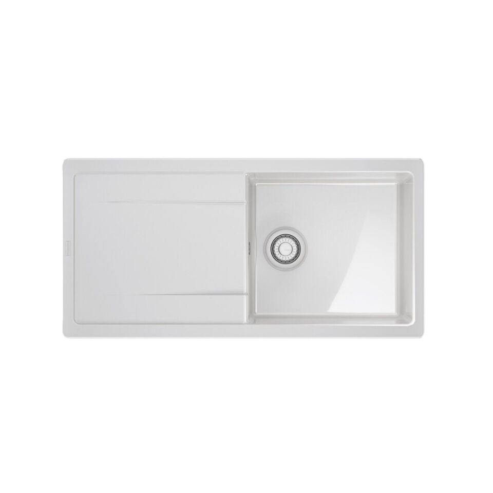 Franke MarisX Fraceram MXK 611-100 Beyaz Seramik Eviye