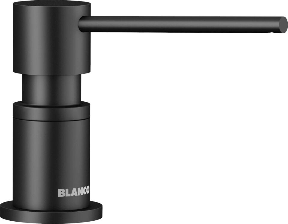 Blanco Lato Mat Siyah Sıvı Sabunluk - 525789