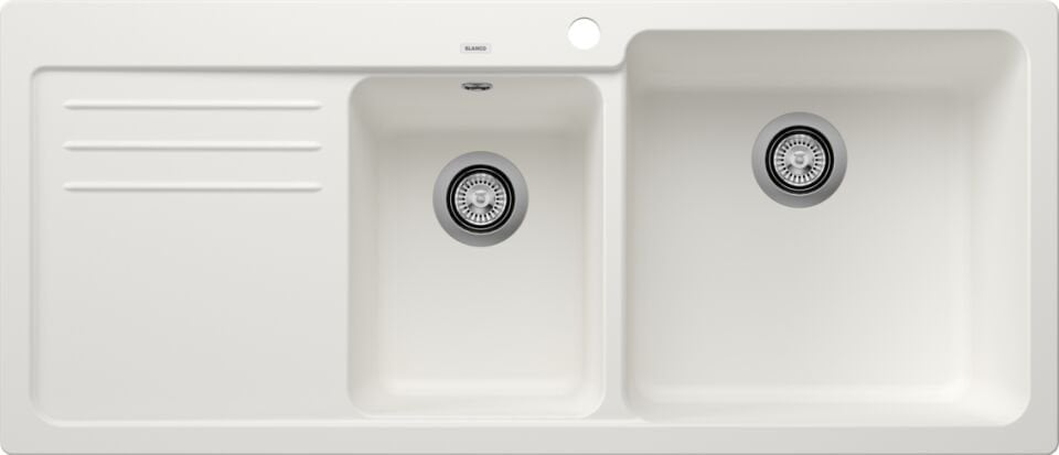 Blanco Naya 8-S Sol Damlalıklı Granit Eviye Beyaz - 525783