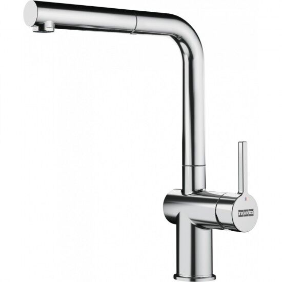 Franke Neptun NEX 651 İnox Sol Damlalıklı Çelik Eviye ve Active Plus 2.0 Krom Armatür