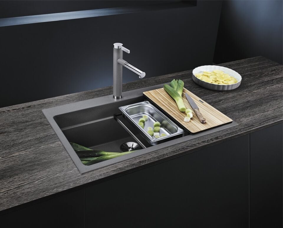 Blanco Etagon 8 Tezgah Üstü Tartufo Granit Eviye - 525194