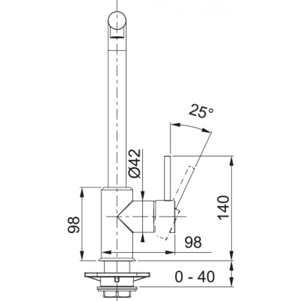 Franke Maris Mrx 110-70 Eviye ve Lina Spiralli Krom Armatür