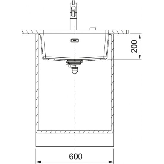 Franke Maris Mrg 110-52 Bianco Granit Eviye ve Active Plus 2.0 Bianco Armatür ve Bianco Sıvı Sabunluk