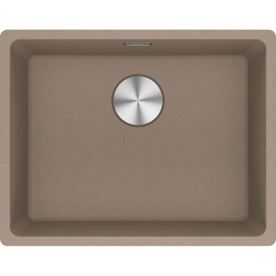 Franke Maris Mrg 110-52 Oyster Granit Eviye ve Active Plus 2.0 Oyster Armatür ve Oyster Sıvı Sabunluk