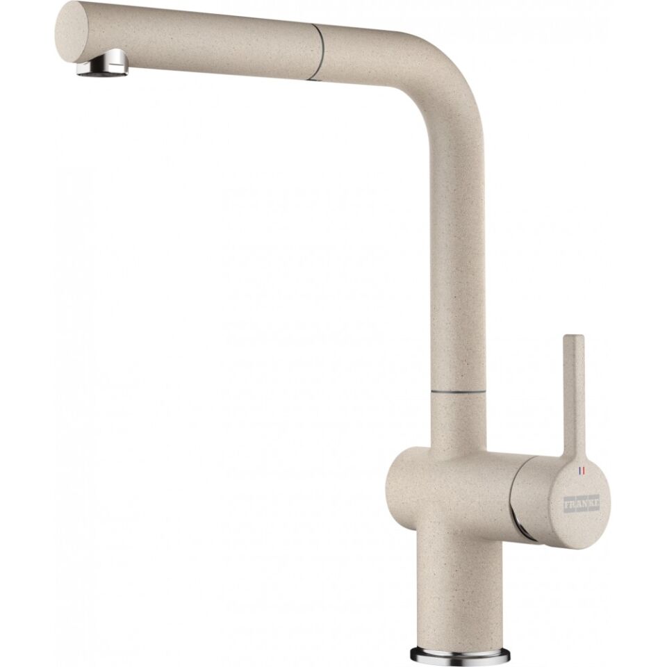 Franke Maris Mrg 110-52 Sahara Granit Eviye ve Active Plus 2.0 Sahara Armatür ve Sahara Sıvı Sabunluk