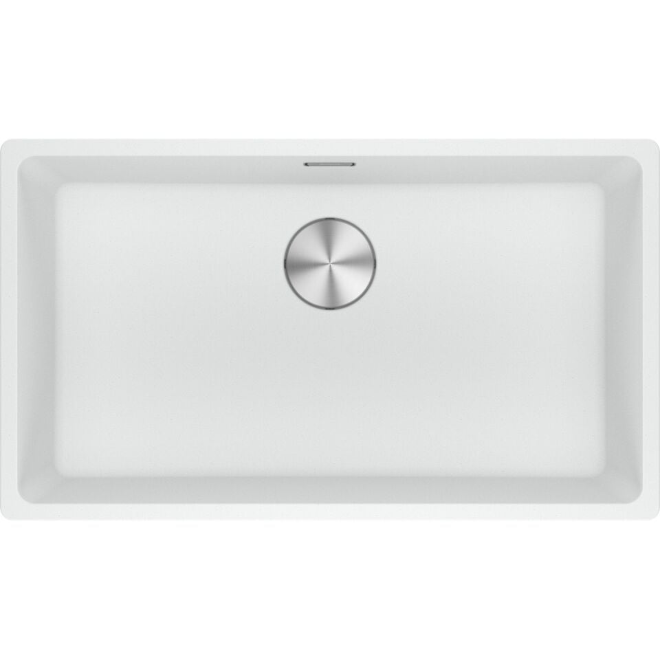 Franke Maris Mrg 110-72 Bianco Granit Eviye ve Active Plus 2.0 Bianco Armatür ve Bianco Sıvı Sabunluk