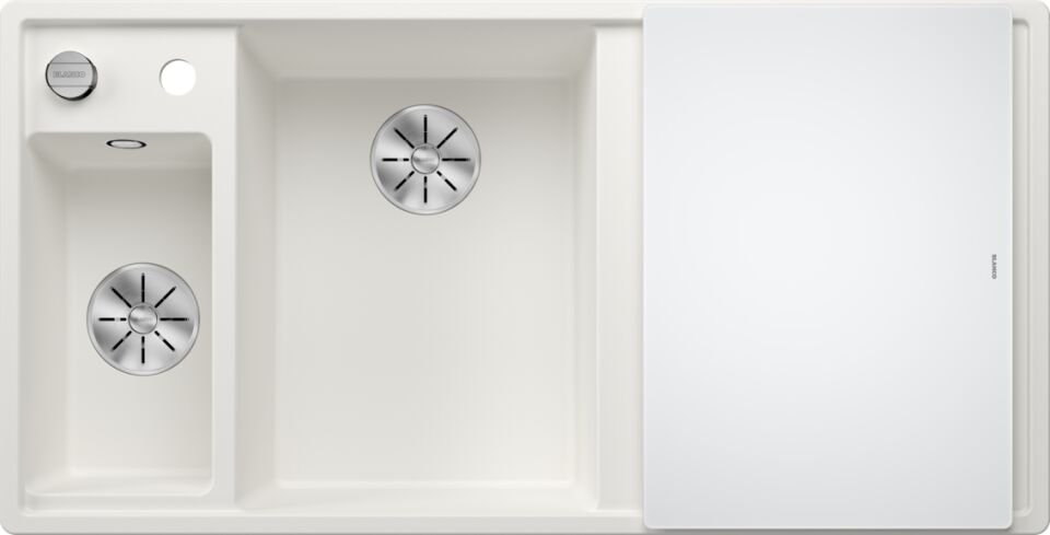 Blanco Axia III 6-S Sağ Damlalıklı Beyaz Granit Eviye - 524657
