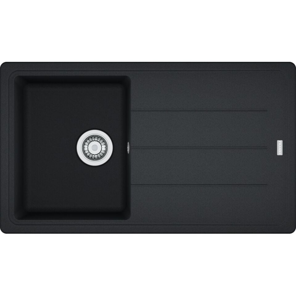 Franke Basis Bfg 611-86 Nero Granit Eviye ve Active Plus 2.0 Nero Armatür