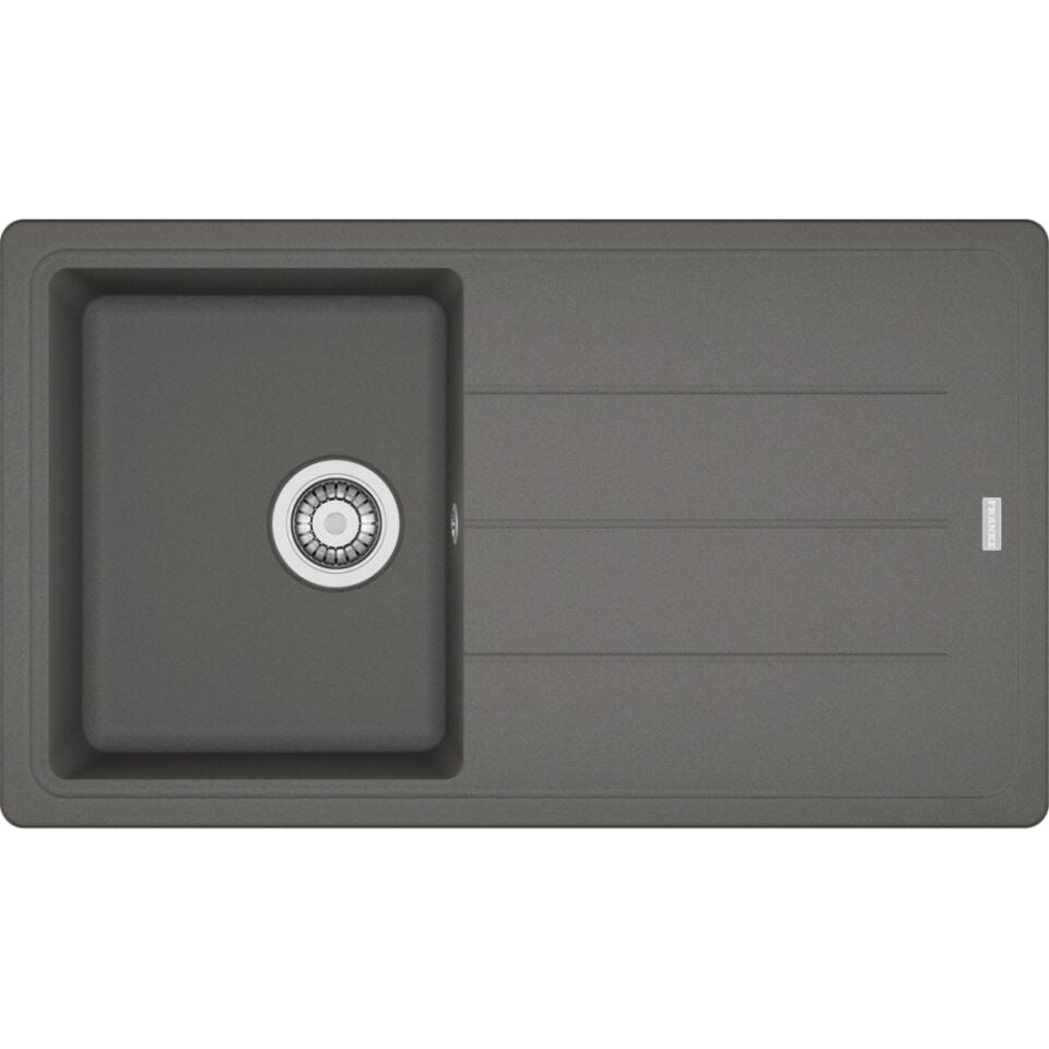 Franke Basis Bfg 611-86 Stone Grey Granit Eviye ve Active Plus 2.0 Stone Grey Armatür