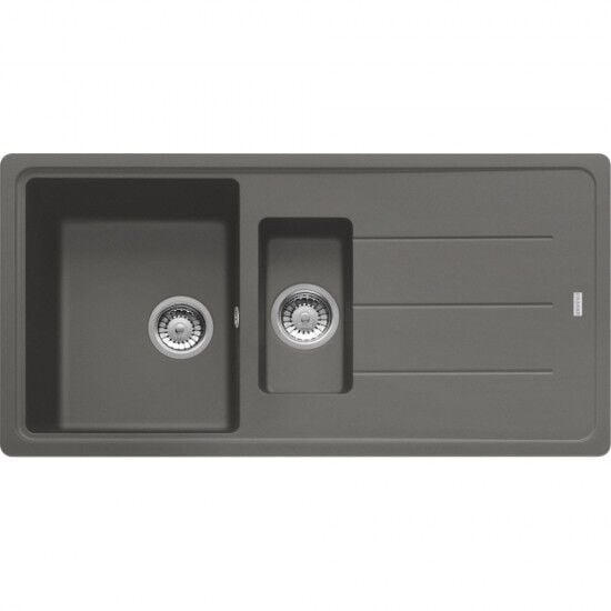 Franke Basis Bfg 651-97 Stone Grey Granit Eviye ve Active Plus 2.0 Stone Grey Armatür