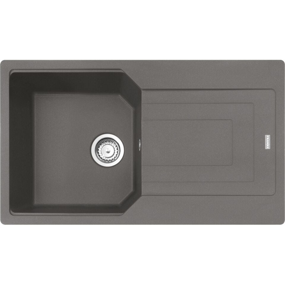 Franke Urban Ubg 611-86 Stone Grey Granit Eviye ve Active Plus 2.0  Stone Grey Armatür