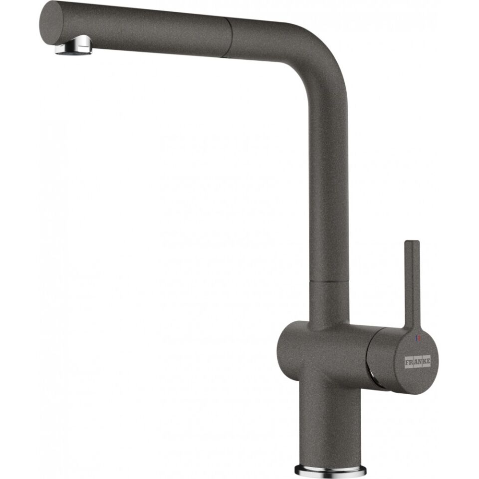 Franke Urban Ubg 611-86 Slate Grey Granit Eviye ve Active Plus 2.0 Slate Grey Armatür