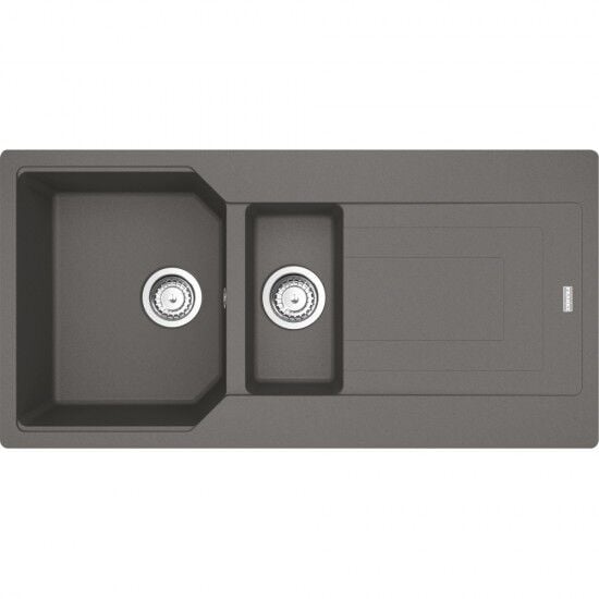 Franke Urban Ubg 651-100 Stone Grey Granit Eviye ve Active Plus 2.0 Stone Grey Armatür