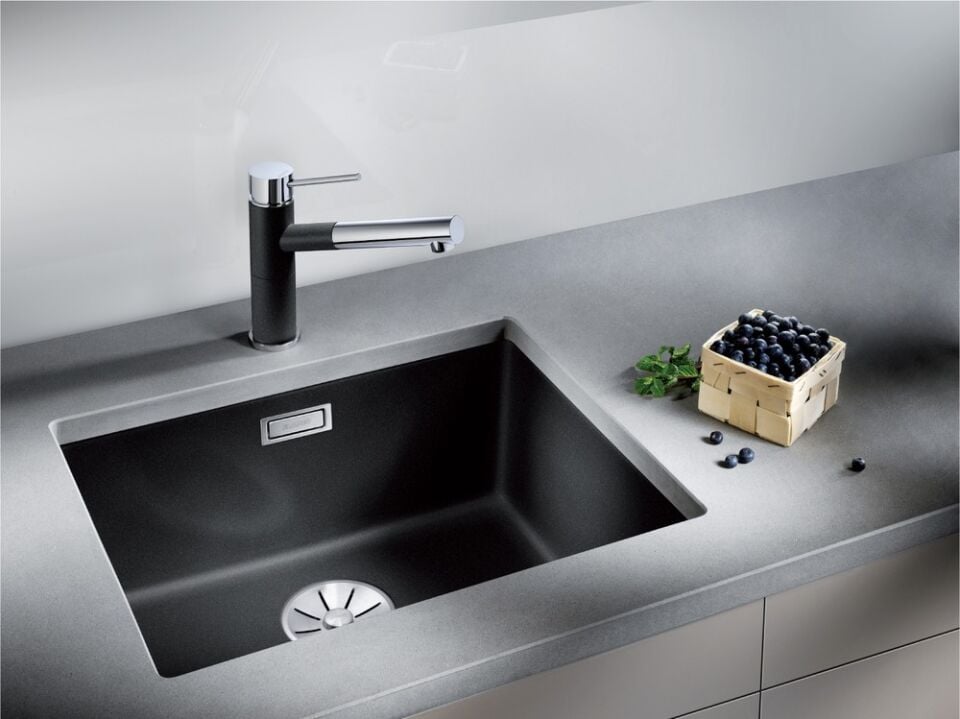 Blanco Subline 500-U Tezgah Altı Granit Beyaz Eviye - 523436