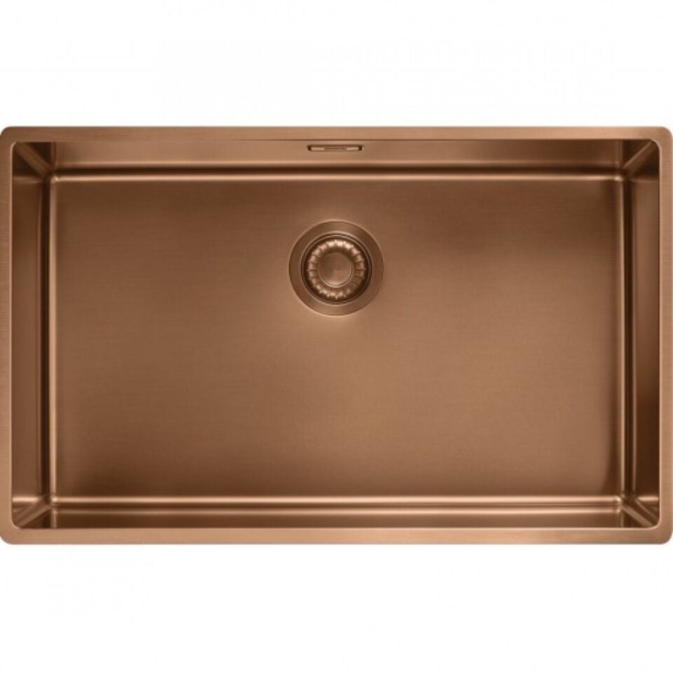 Franke Mythos Masterpiece BXM 210/110-68 Copper Eviye & Masterpiece Copper Armatür & Copper Sabunluk