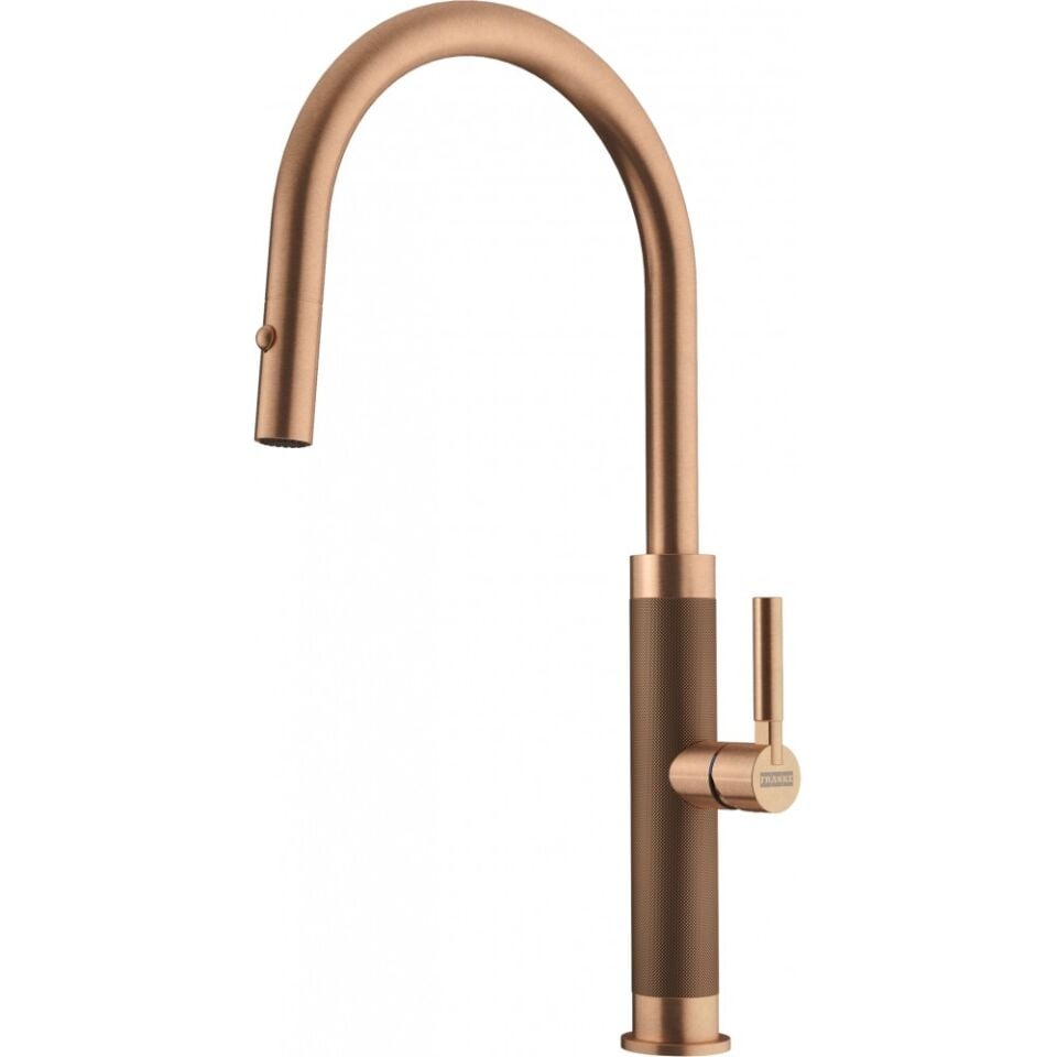 Franke Mythos Masterpiece BXM 210/110-68 Copper Eviye & Masterpiece Copper Armatür & Copper Sabunluk