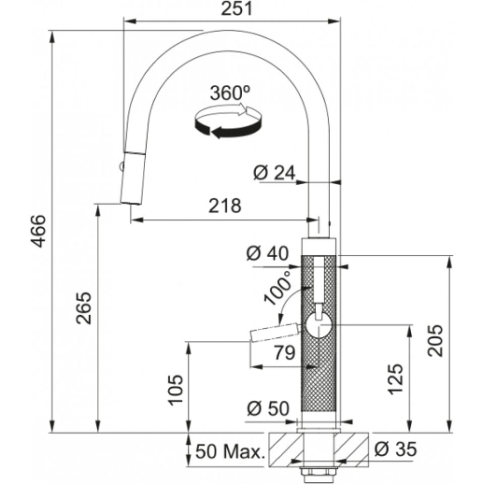 Franke Mythos Masterpiece BXM 210/110-68 Antrasit Eviye & Masterpiece Antrasit Armatür & Antrasit Sabunluk