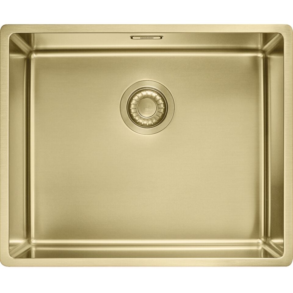 Franke Mythos Masterpiece BXM 210/110-50 Gold Eviye & Masterpiece Gold Armatür & Gold Sabunluk