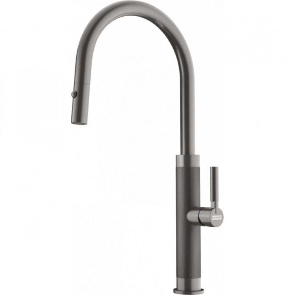 Franke Mythos Masterpiece BXM 210/110-50 Antrasit Eviye & Masterpiece Antrasit Armatür & Antrasit Sabunluk