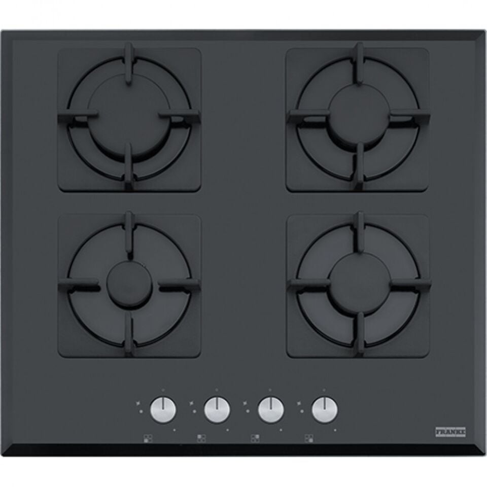 Franke Smart Linear Siyah Cam Ankastre Set